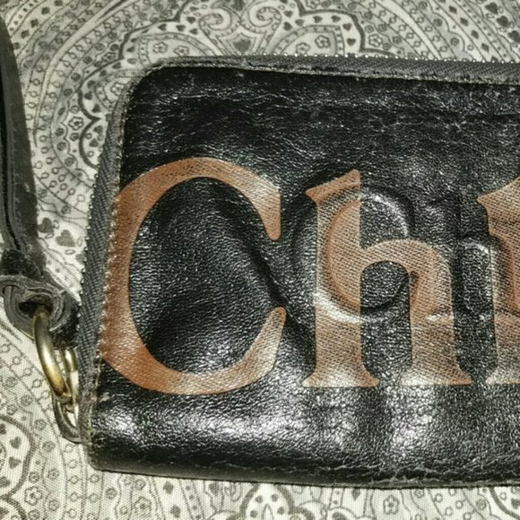 Chloe long black gold brown silver eclipse Wallet - Picture 2 of 6